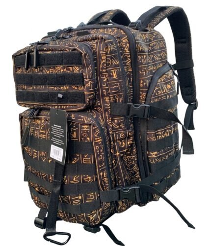 Printed Tactical Backpack with MOLLE-Style Webbing – Custom Bulk Manufacturer & Exporter