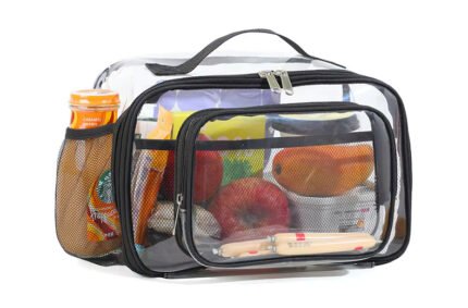 Clear Meal Bag – Transparent PVC Large-Capacity Lunch, Picnic & Travel Bag | Multi-Purpose Reusable Food Carry Bag for Wholesale & Bulk Export